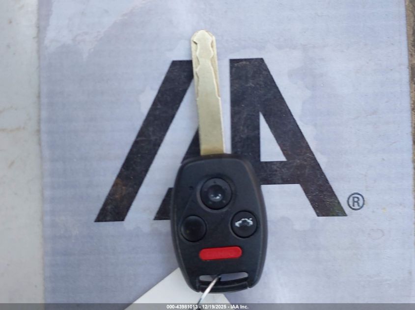 2012 Honda Accord 2.4 Ex-L VIN: 1HGCP2F8XCA031001 Lot: 43981013