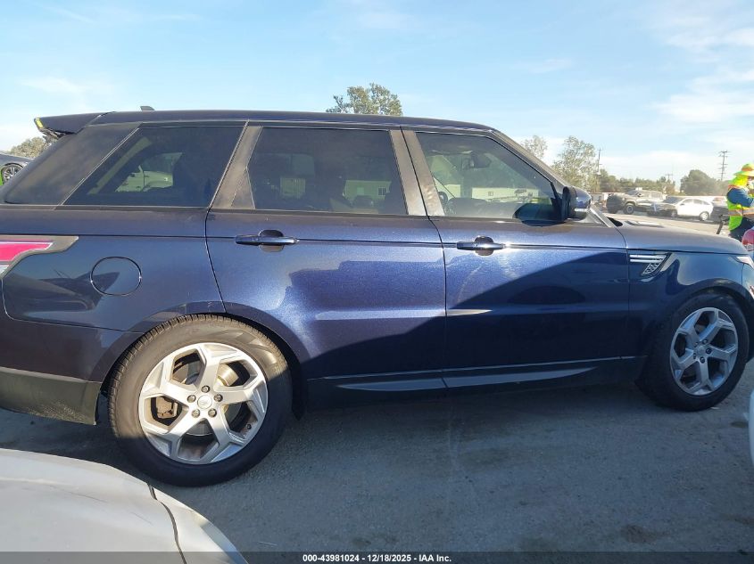 2016 Land Rover Range Rover Sport 3.0L V6 Supercharged Hse VIN: SALWR2PF7GA113625 Lot: 43981024