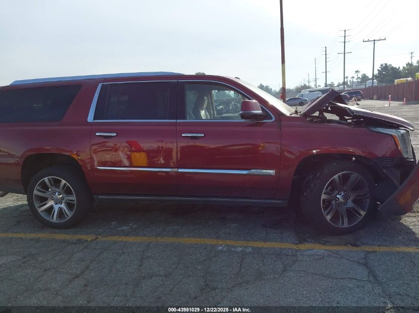 2016 Cadillac Escalade Esv Premium Collection VIN: 1GYS4JKJ6GR408575 Lot: 43981029