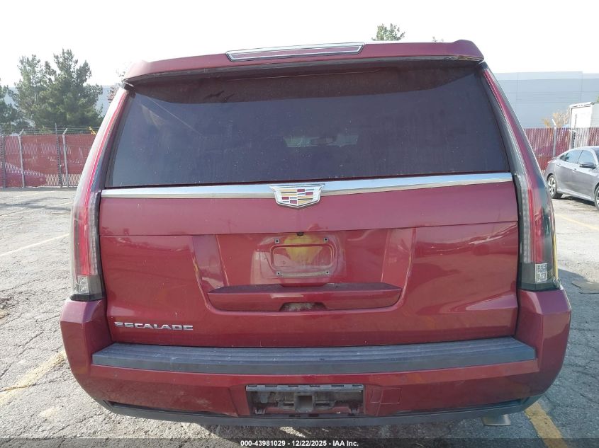 2016 Cadillac Escalade Esv Premium Collection VIN: 1GYS4JKJ6GR408575 Lot: 43981029