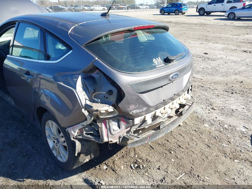 2012 Ford Focus Sel VIN: 1FAHP3M25CL252492 Lot: 43981031