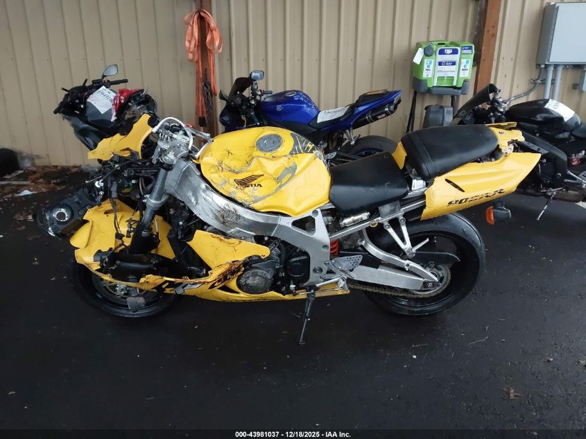 1998 Honda Cbr900 Rr VIN: JH2SC3308WM202106 Lot: 43981037