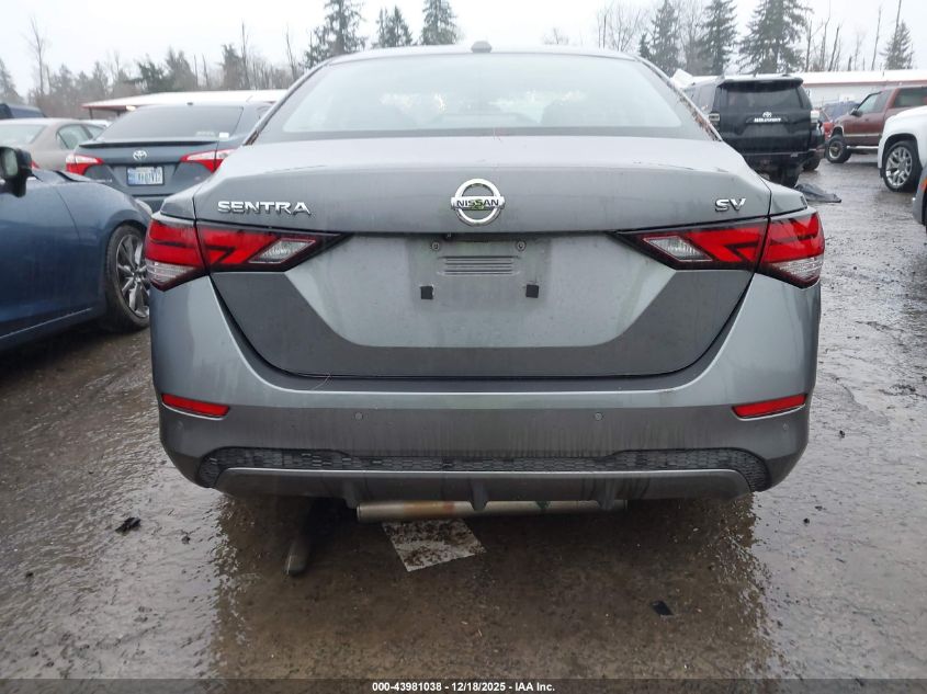 2021 Nissan Sentra Sv Xtronic Cvt VIN: 3N1AB8CV8MY253750 Lot: 43981038