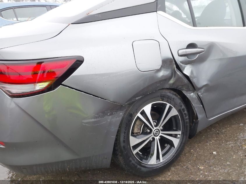 2021 Nissan Sentra Sv Xtronic Cvt VIN: 3N1AB8CV8MY253750 Lot: 43981038