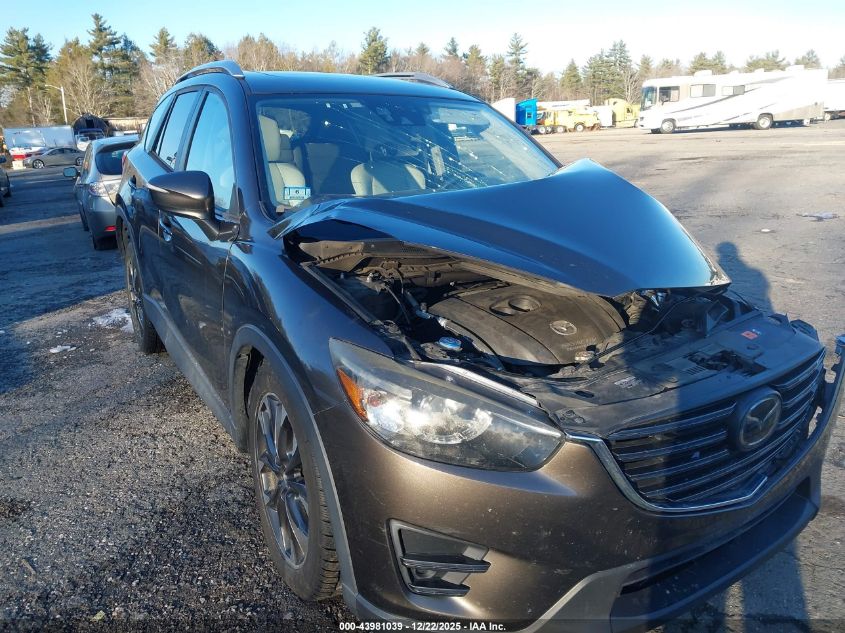 2016 Mazda Cx-5 Grand Touring VIN: JM3KE4DY9G0786190 Lot: 43981039