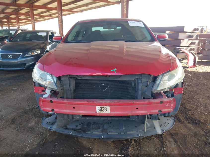 2012 Ford Taurus Sel VIN: 1FAHP2EW0CG127114 Lot: 43981043