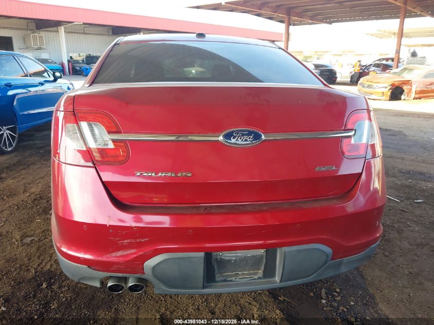 2012 Ford Taurus Sel VIN: 1FAHP2EW0CG127114 Lot: 43981043