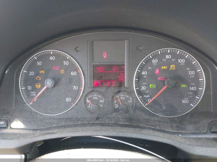 2007 Volkswagen Jetta Wolfsburg Edition VIN: 3VWEG71K47M192151 Lot: 43981044