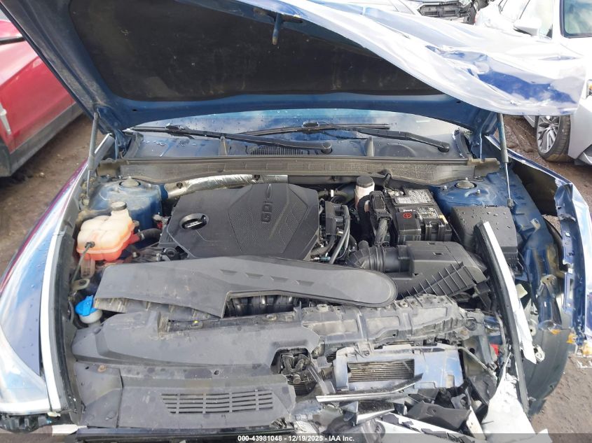 2021 Hyundai Sonata Sel VIN: 5NPEF4JA8MH110077 Lot: 43981048