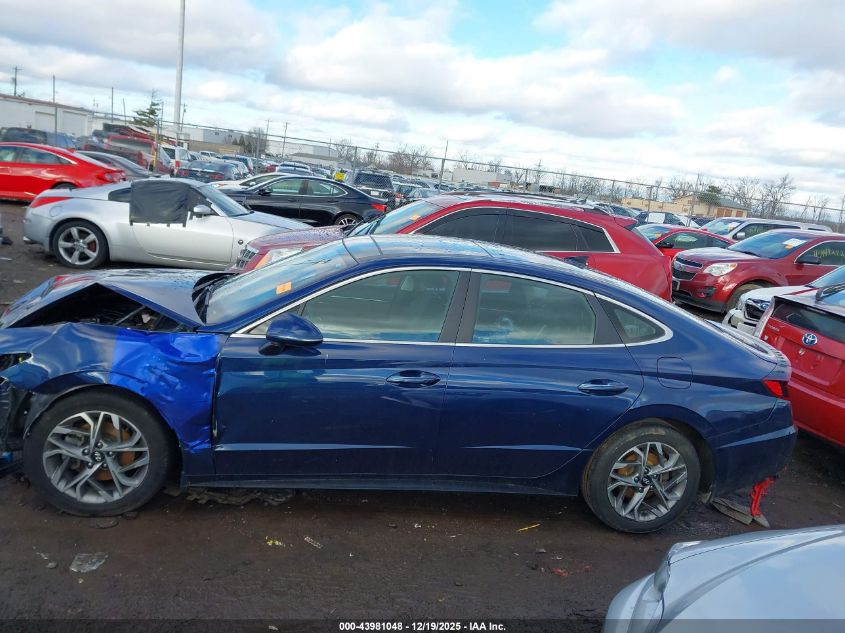 2021 Hyundai Sonata Sel VIN: 5NPEF4JA8MH110077 Lot: 43981048