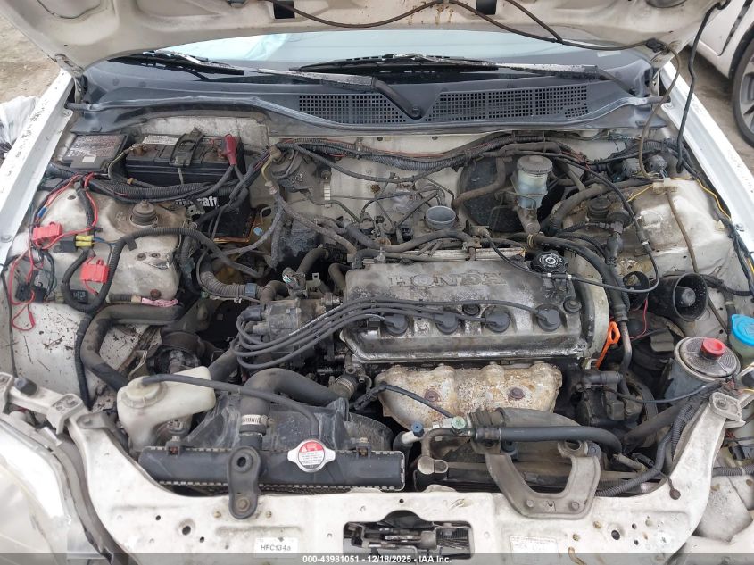 1997 Honda Civic Dx VIN: 1HGEJ6220VL115709 Lot: 43981051