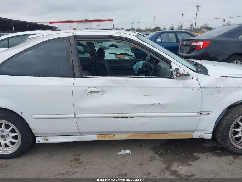 1997 Honda Civic Dx VIN: 1HGEJ6220VL115709 Lot: 43981051