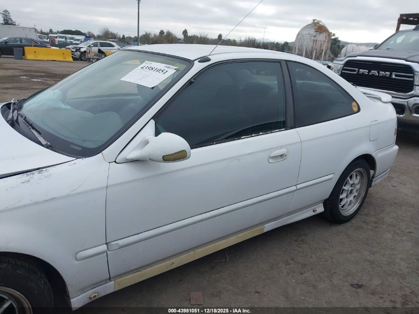 1997 Honda Civic Dx VIN: 1HGEJ6220VL115709 Lot: 43981051