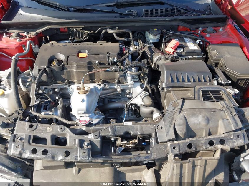 2022 Honda Civic Lx VIN: 2HGFE2F2XNH507945 Lot: 43981054