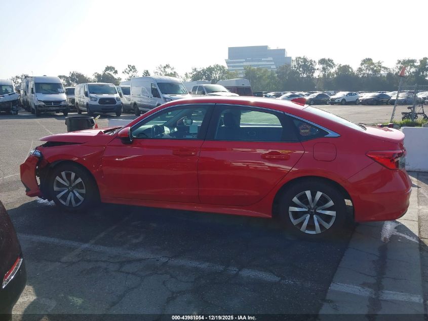 2022 Honda Civic Lx VIN: 2HGFE2F2XNH507945 Lot: 43981054