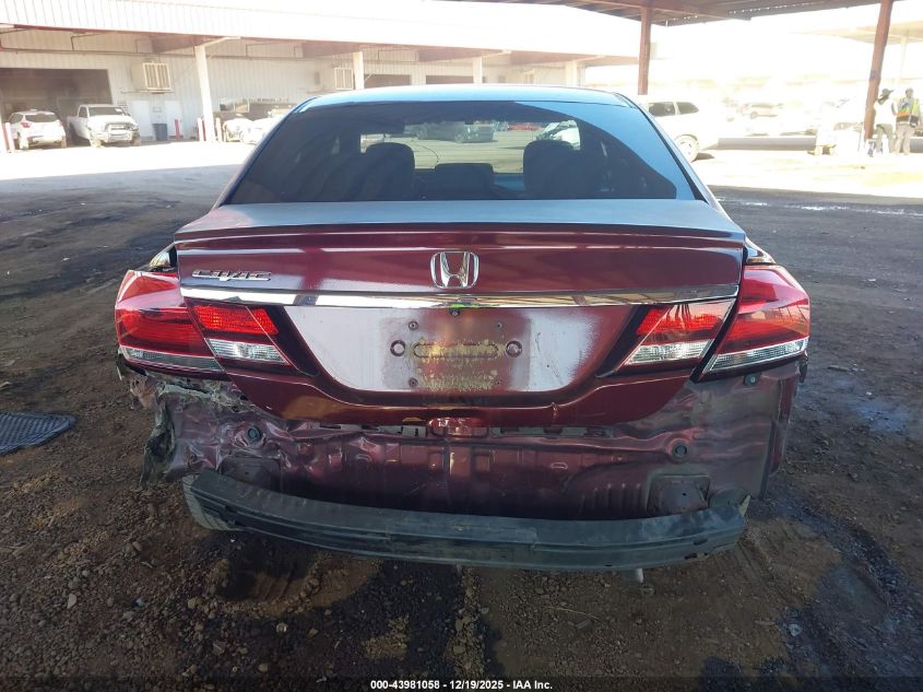 2013 Honda Civic Lx VIN: 19XFB2F5XDE283913 Lot: 43981058