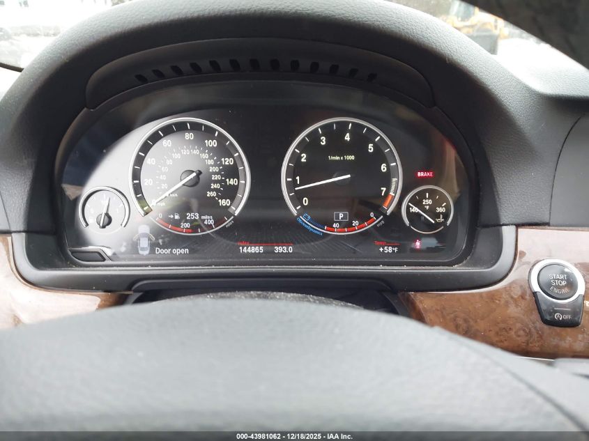 2013 BMW 535I VIN: WBAFR7C50DC818023 Lot: 43981062