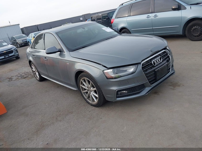 WAUEFAFL7FN039639 2015 Audi A4 2.0T Premium auction photo 1