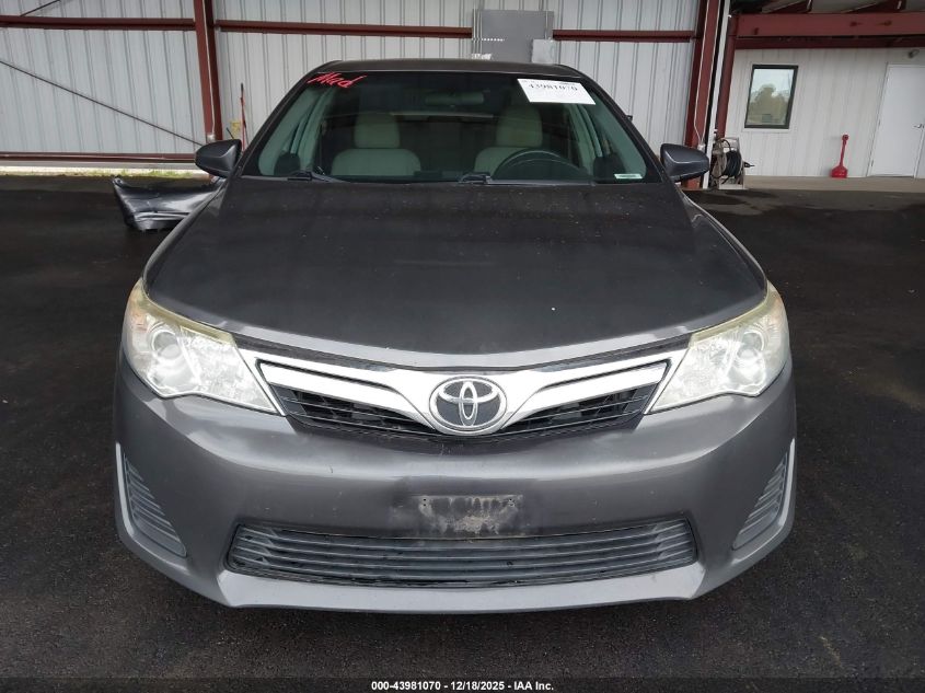 2013 Toyota Camry Le VIN: 4T4BF1FK1DR276502 Lot: 43981070