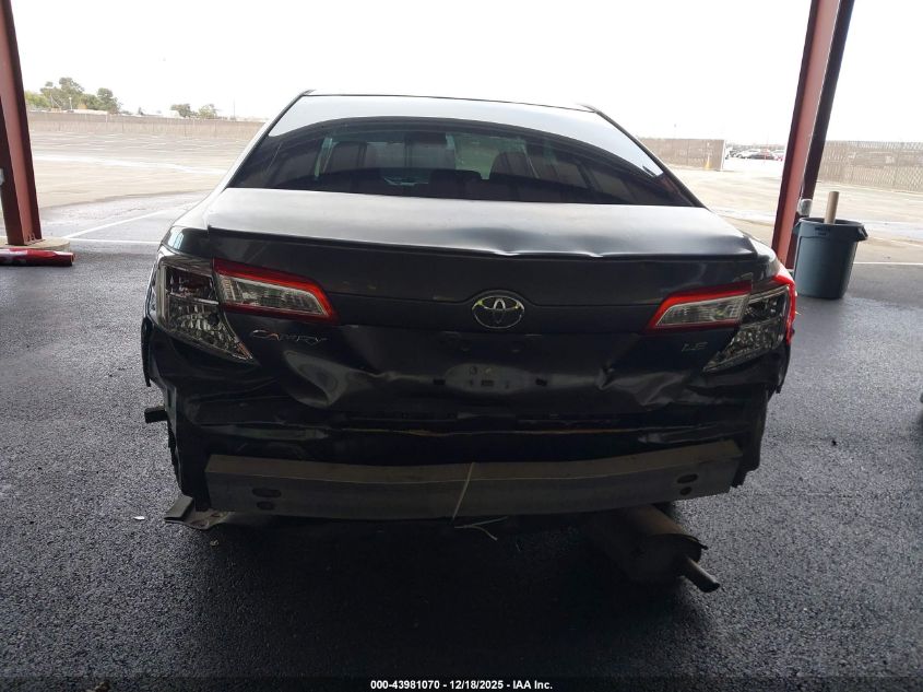 2013 Toyota Camry Le VIN: 4T4BF1FK1DR276502 Lot: 43981070