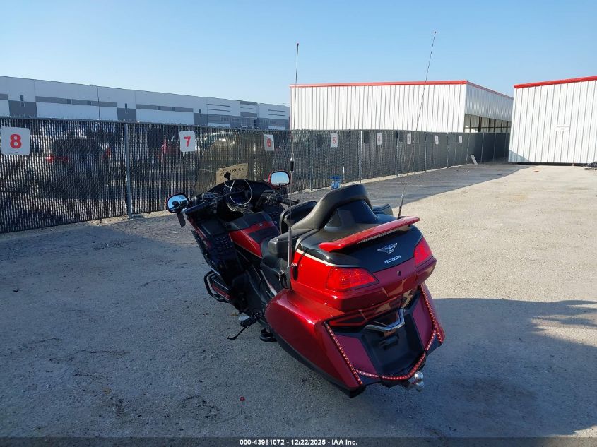 2015 Honda Gl1800 VIN: JH2SC68Y8FK100168 Lot: 43981072