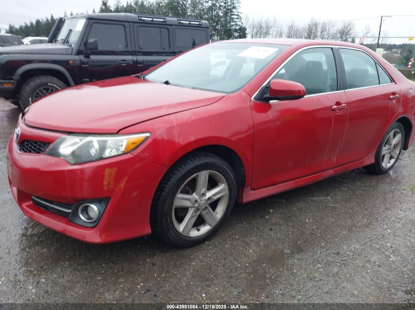 2012 Toyota Camry Se VIN: 4T1BF1FK6CU551435 Lot: 43981084