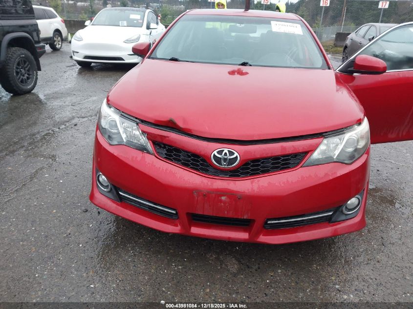 2012 Toyota Camry Se VIN: 4T1BF1FK6CU551435 Lot: 43981084