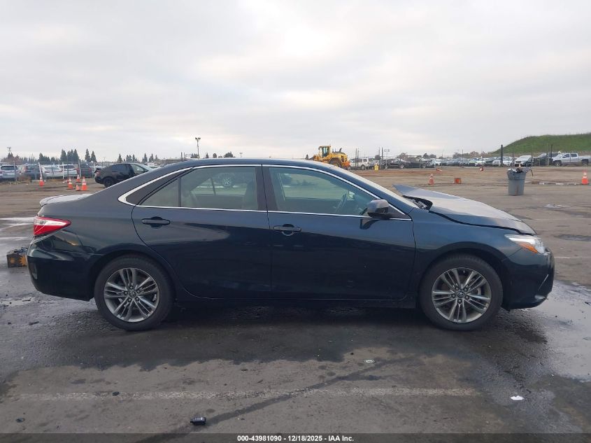 2017 Toyota Camry Se VIN: 4T1BF1FK6HU454064 Lot: 43981090