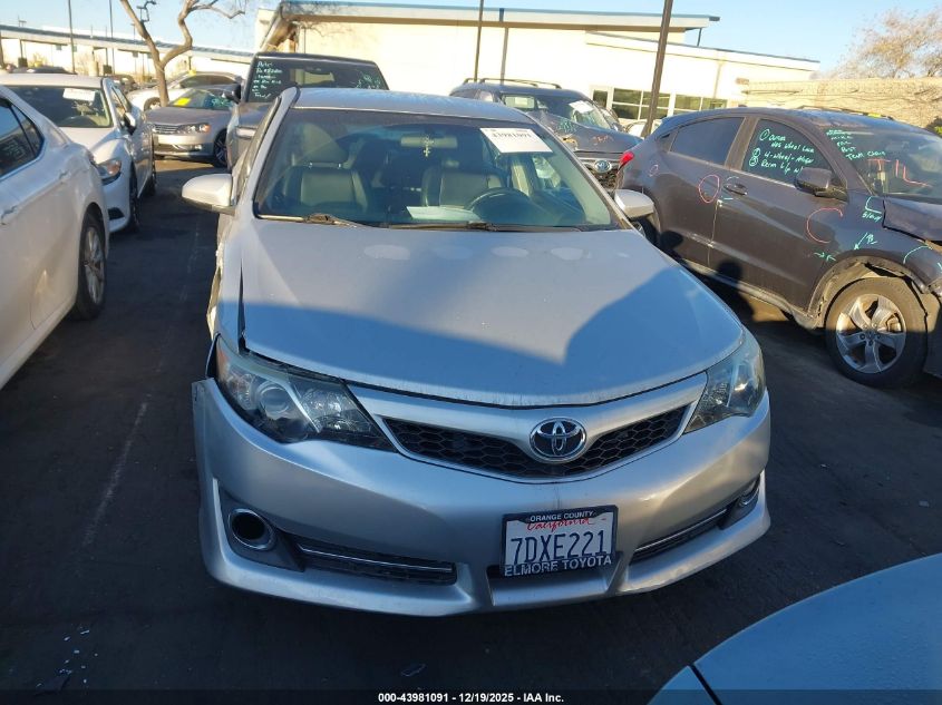 2014 Toyota Camry Se VIN: 4T1BF1FK9EU763927 Lot: 43981091