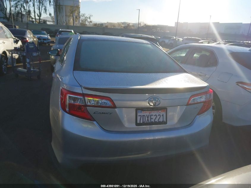 2014 Toyota Camry Se VIN: 4T1BF1FK9EU763927 Lot: 43981091