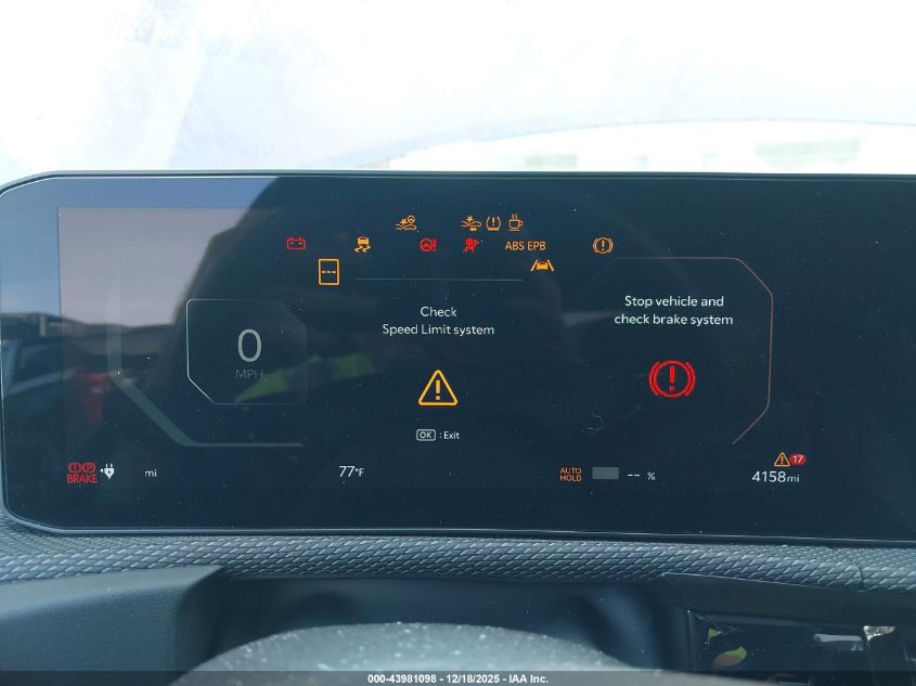 2025 Kia Ev6 Wind VIN: 5XYC34JA3SG002857 Lot: 43981098