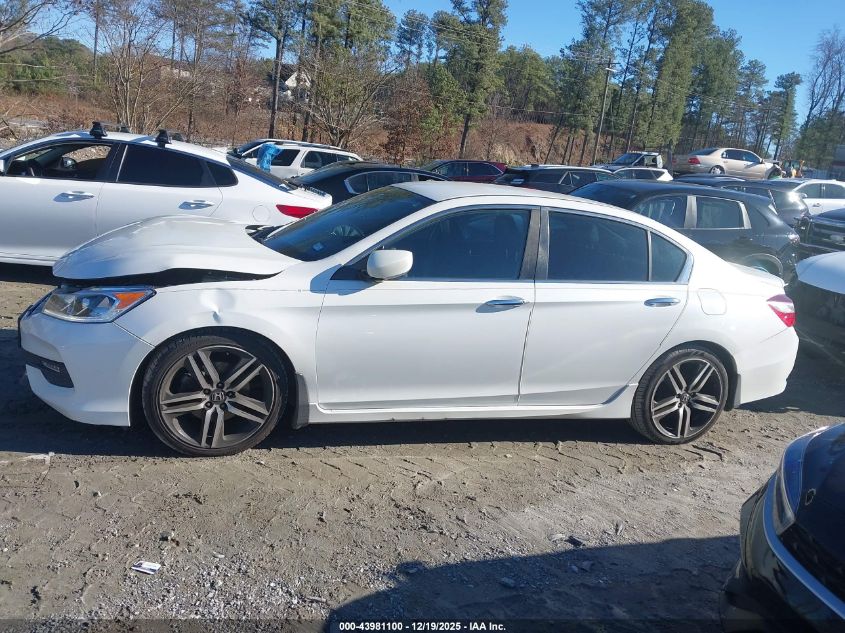 2016 Honda Accord Sport VIN: 1HGCR2F51GA213613 Lot: 43981100