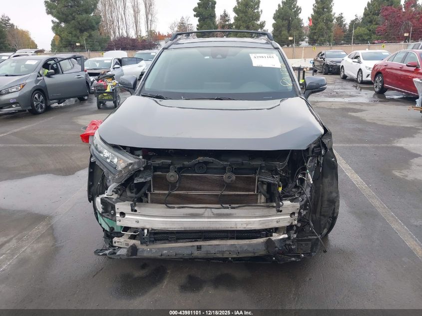 2021 Toyota Rav4 Hybrid Le VIN: 4T3M6RFV8MU016102 Lot: 43981101