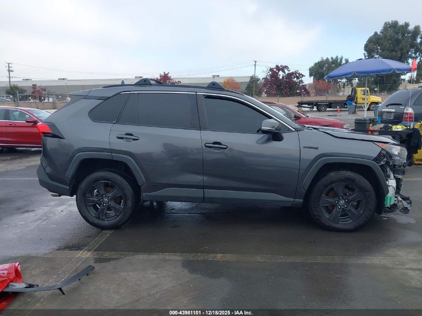 2021 Toyota Rav4 Hybrid Le VIN: 4T3M6RFV8MU016102 Lot: 43981101