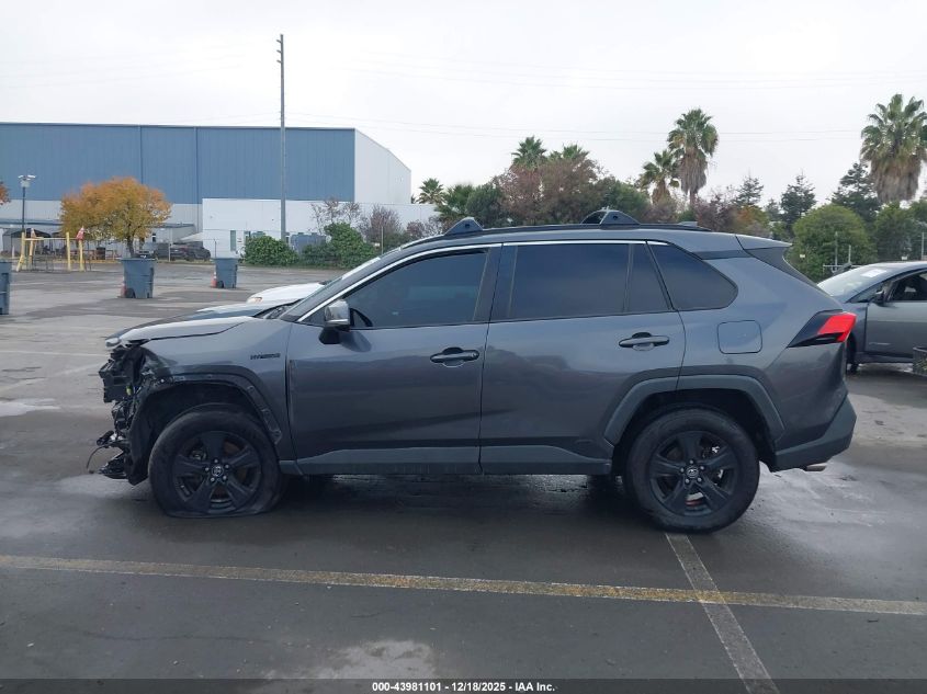 2021 Toyota Rav4 Hybrid Le VIN: 4T3M6RFV8MU016102 Lot: 43981101