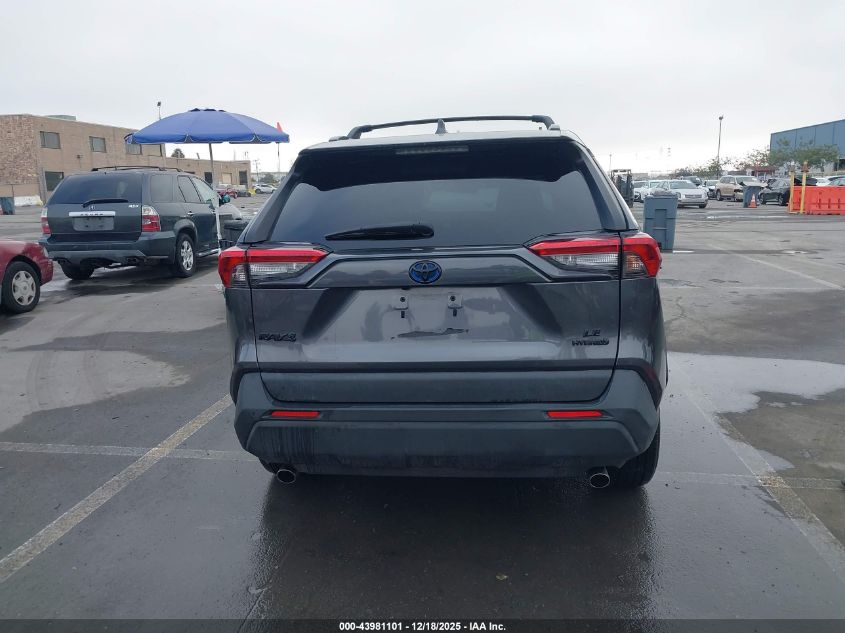 2021 Toyota Rav4 Hybrid Le VIN: 4T3M6RFV8MU016102 Lot: 43981101