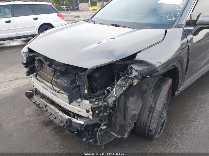 2021 Toyota Rav4 Hybrid Le VIN: 4T3M6RFV8MU016102 Lot: 43981101