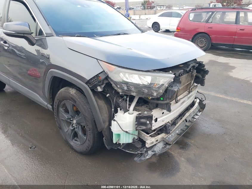 2021 Toyota Rav4 Hybrid Le VIN: 4T3M6RFV8MU016102 Lot: 43981101