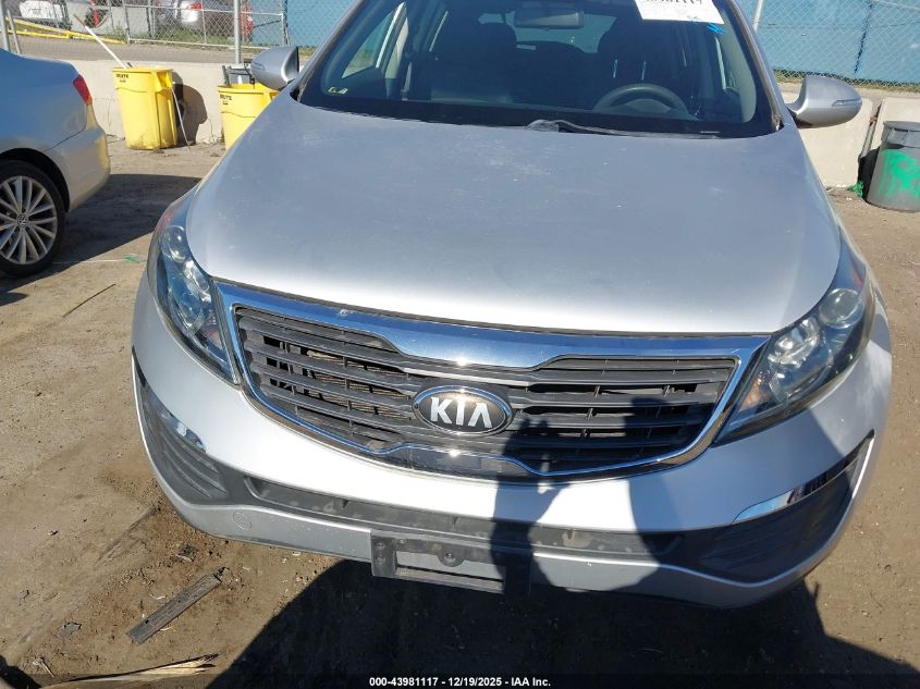 2013 Kia Sportage Lx VIN: KNDPB3A20D7452375 Lot: 43981117