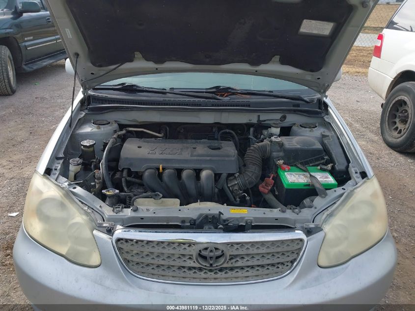 2006 Toyota Corolla Le VIN: 1NXBR32E06Z625598 Lot: 43981119