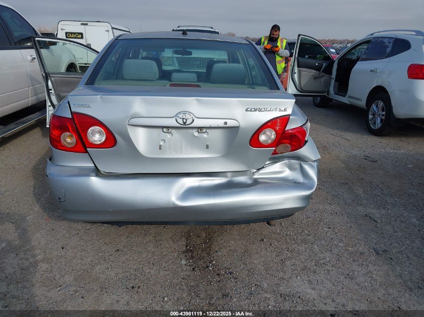 2006 Toyota Corolla Le VIN: 1NXBR32E06Z625598 Lot: 43981119