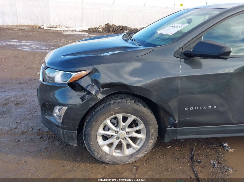 2019 Chevrolet Equinox Ls VIN: 2GNAXSEV7K6295082 Lot: 43981121