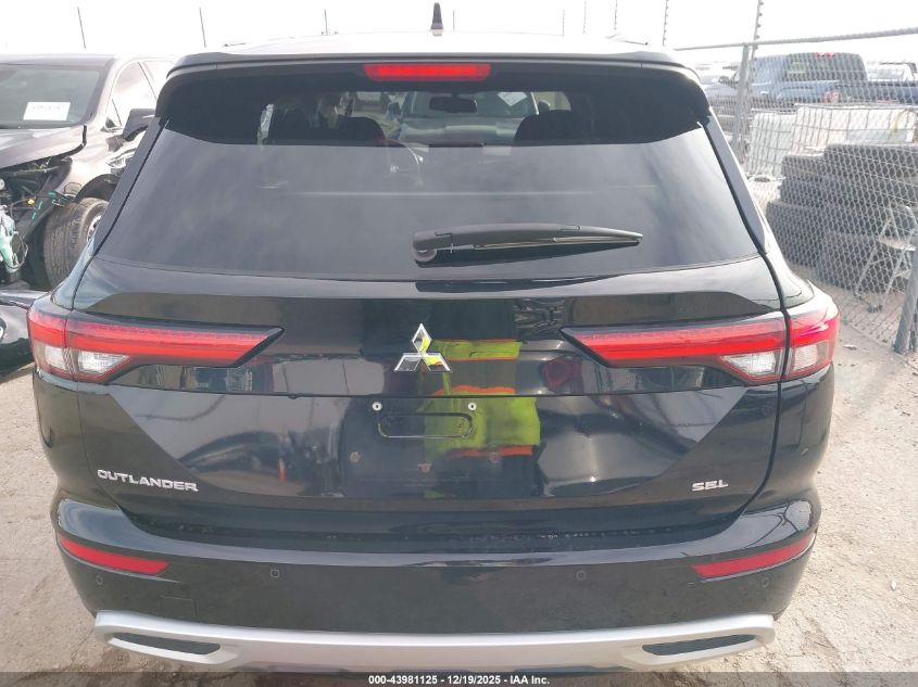 2024 Mitsubishi Outlander Sel 2.5 2Wd VIN: JA4J3WA81RZ008355 Lot: 43981125