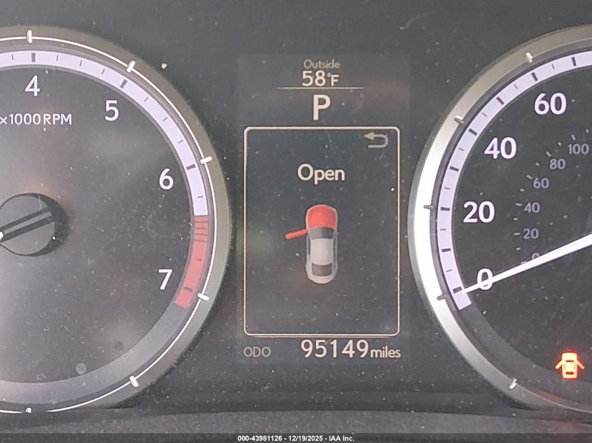 2016 Lexus Rc 350 VIN: JTHHE5BC6G5012576 Lot: 43981126