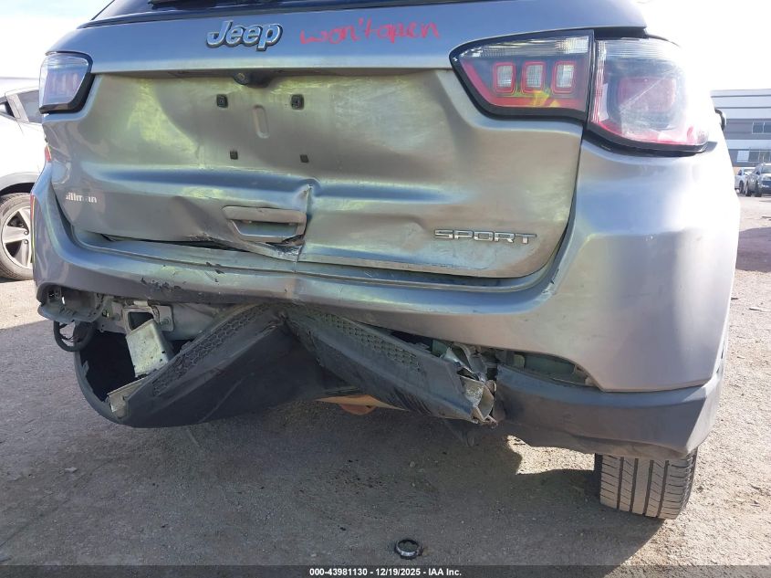 2018 Jeep Compass Sport Fwd VIN: 3C4NJCAB6JT255003 Lot: 43981130