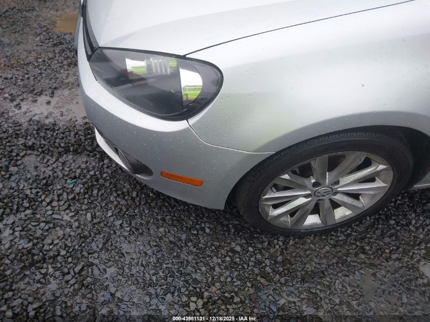 2013 Volkswagen Golf 2.0L Tdi 4-Door VIN: WVWDM7AJ1DW109544 Lot: 43981131