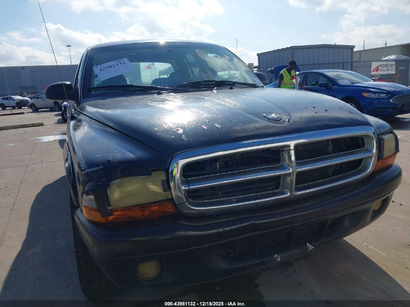 2003 Dodge Dakota Sport/Sxt VIN: 1D7HL38X13S234031 Lot: 43981132