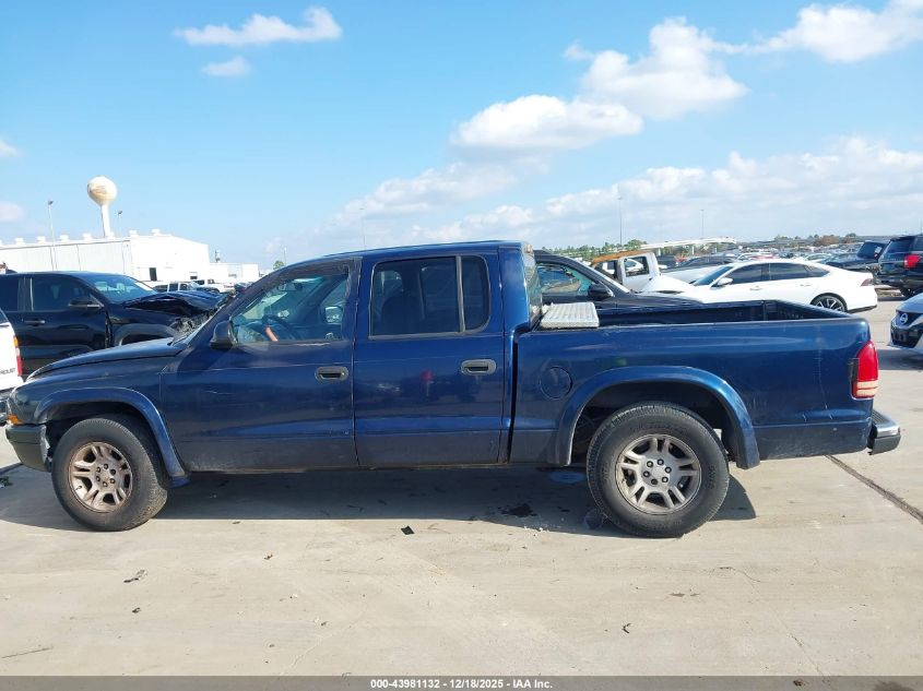 2003 Dodge Dakota Sport/Sxt VIN: 1D7HL38X13S234031 Lot: 43981132