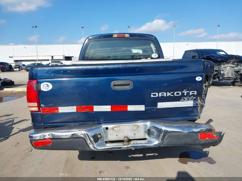 2003 Dodge Dakota Sport/Sxt VIN: 1D7HL38X13S234031 Lot: 43981132