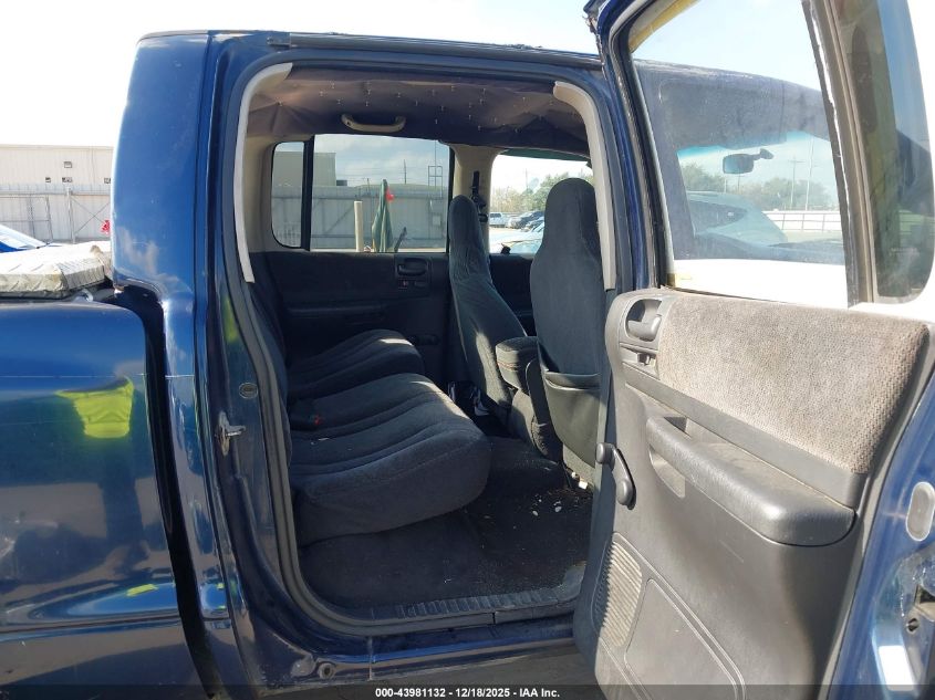 2003 Dodge Dakota Sport/Sxt VIN: 1D7HL38X13S234031 Lot: 43981132